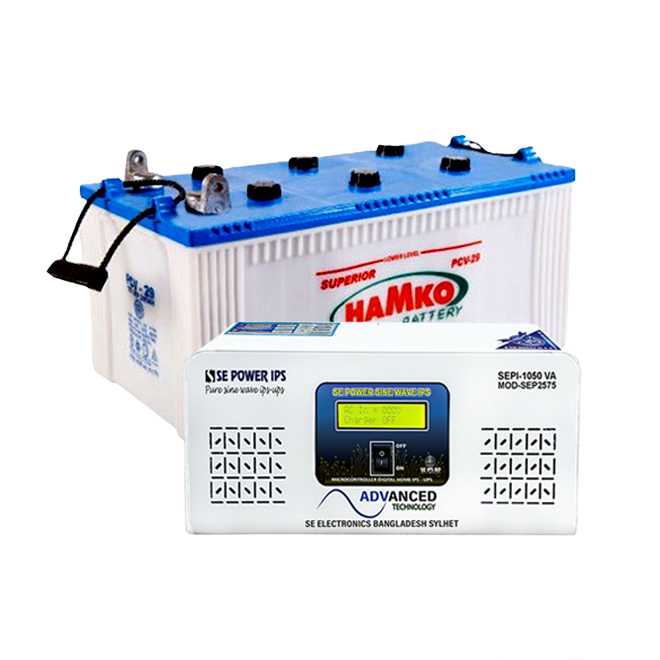 SE POWER 1050 VA DSP IPS HAMKO PVC 29 PL BAT PRICE